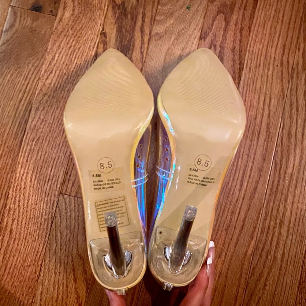 💎Miami Doll Translucent High Heel Pump💎 - Picture 5 of 5